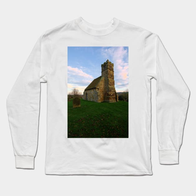 St Andrews Church, Upleatham Long Sleeve T-Shirt by StephenJSmith